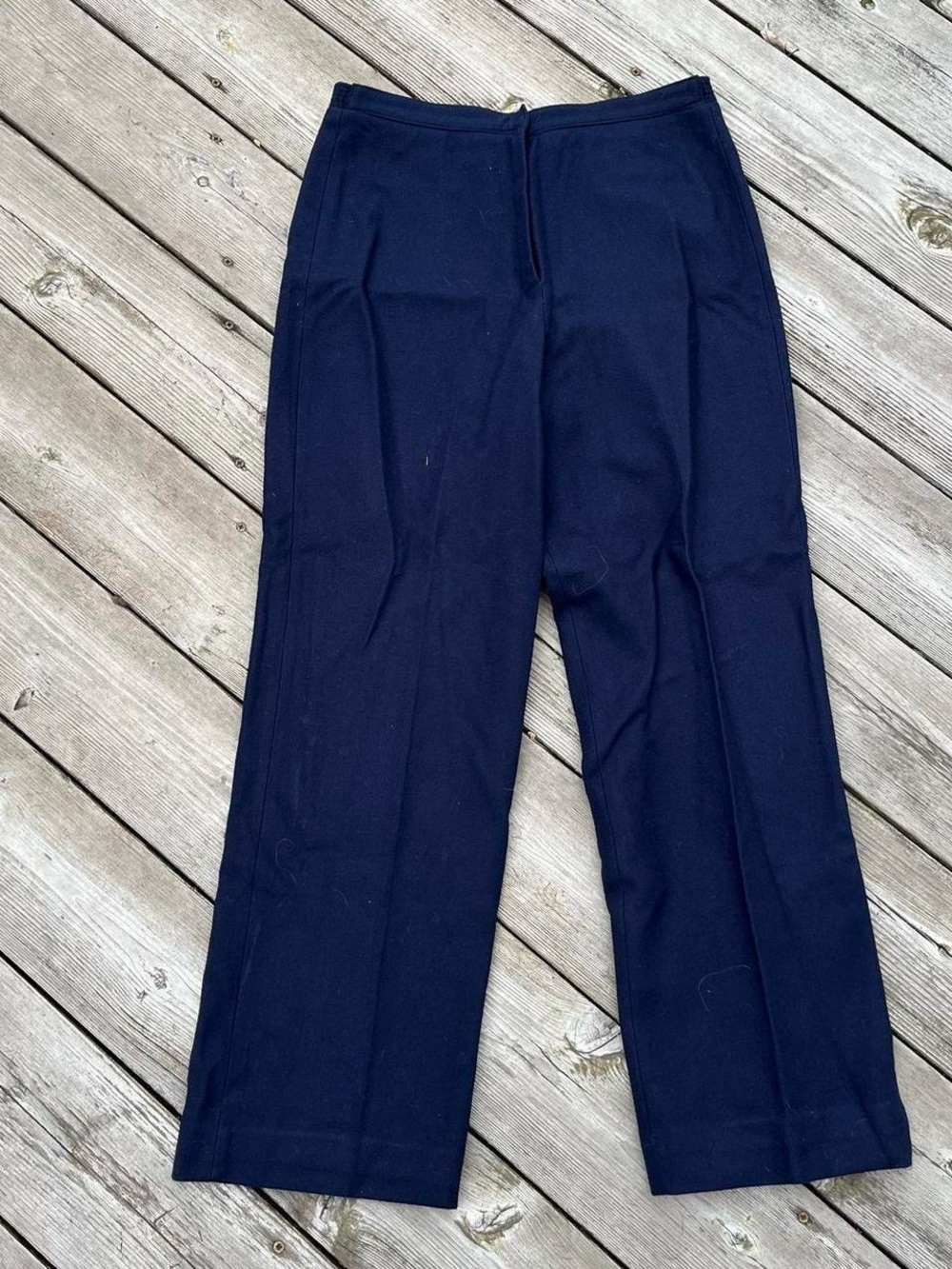 Jack Winter vintage navy blue wool trousers